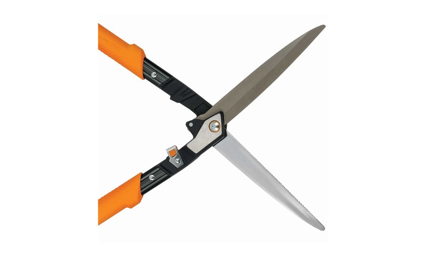 Fiskars Pro Hedge Shears | Groupon