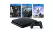 PlayStation 4 Slim 1TB Console w/ The Last of Us, God of War, Horizon: Zero Dawn - Second Medium