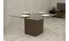 Perry 1.8 - 55.12 in Sleek Tempered Glass Table Top