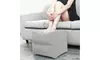 Inflatable Travel Footrest Leg Foot Rest Travel Pillow Portable Air Pad Kids Bed