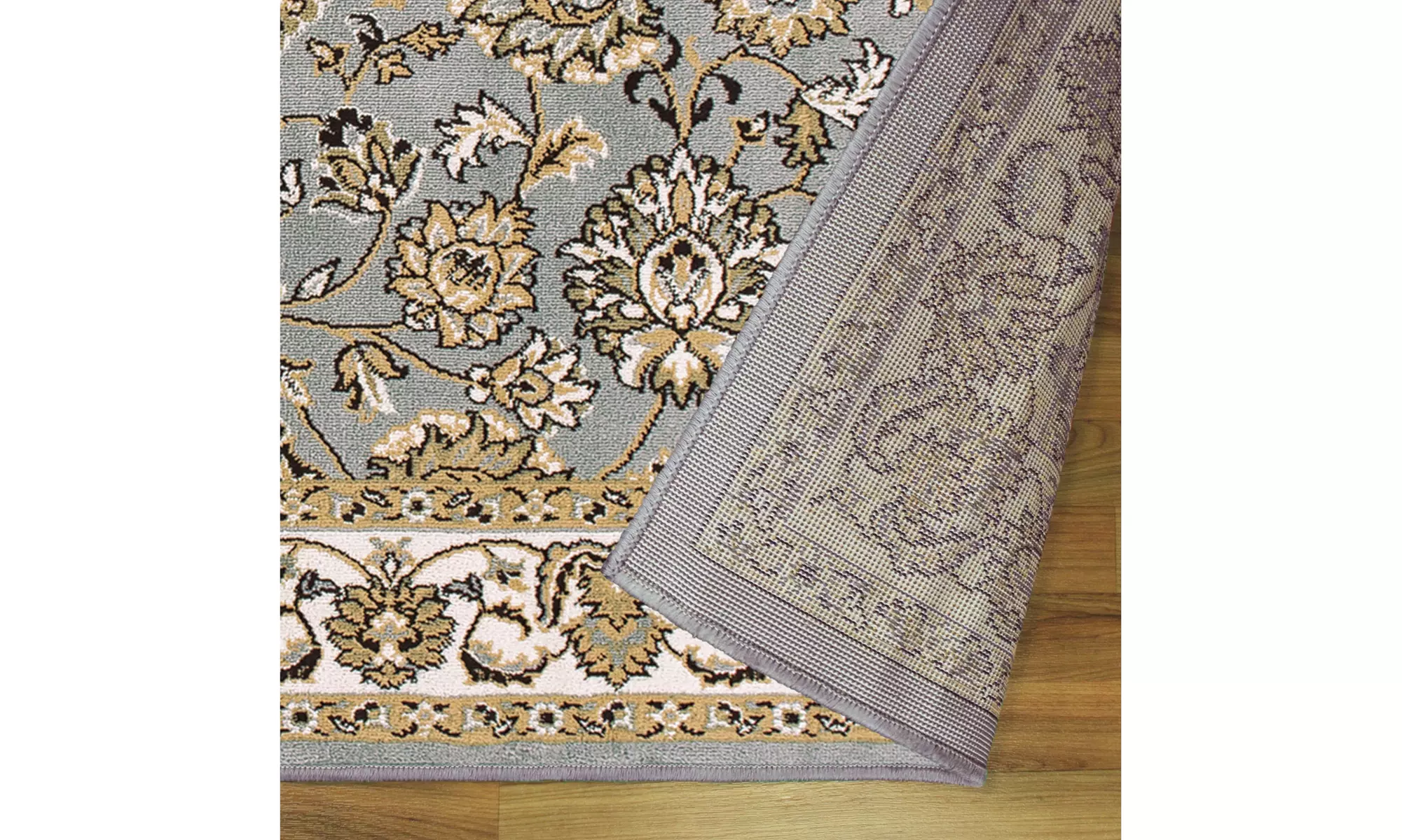 Superior Lille Traditional Floral Indoor Area Rug Or Runner Rug or Door Mat