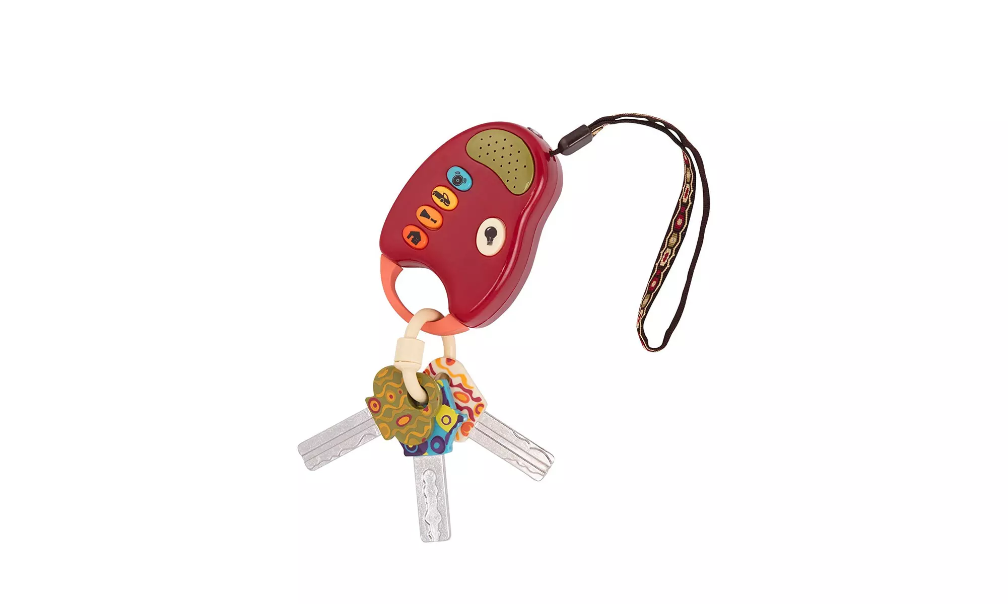 FunKeys Toy Funky Toy Keys for Toddlers and Babies Toy Car Keys and Red remote - Second Medium