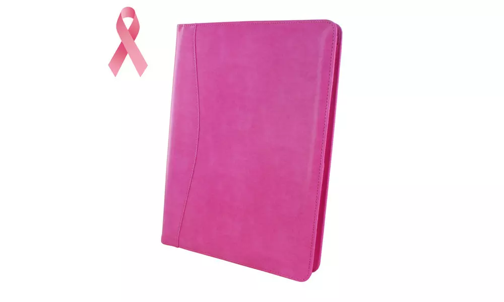 Royce Executive Writing Portfolio and Organizer in Pink Leather - Second Medium