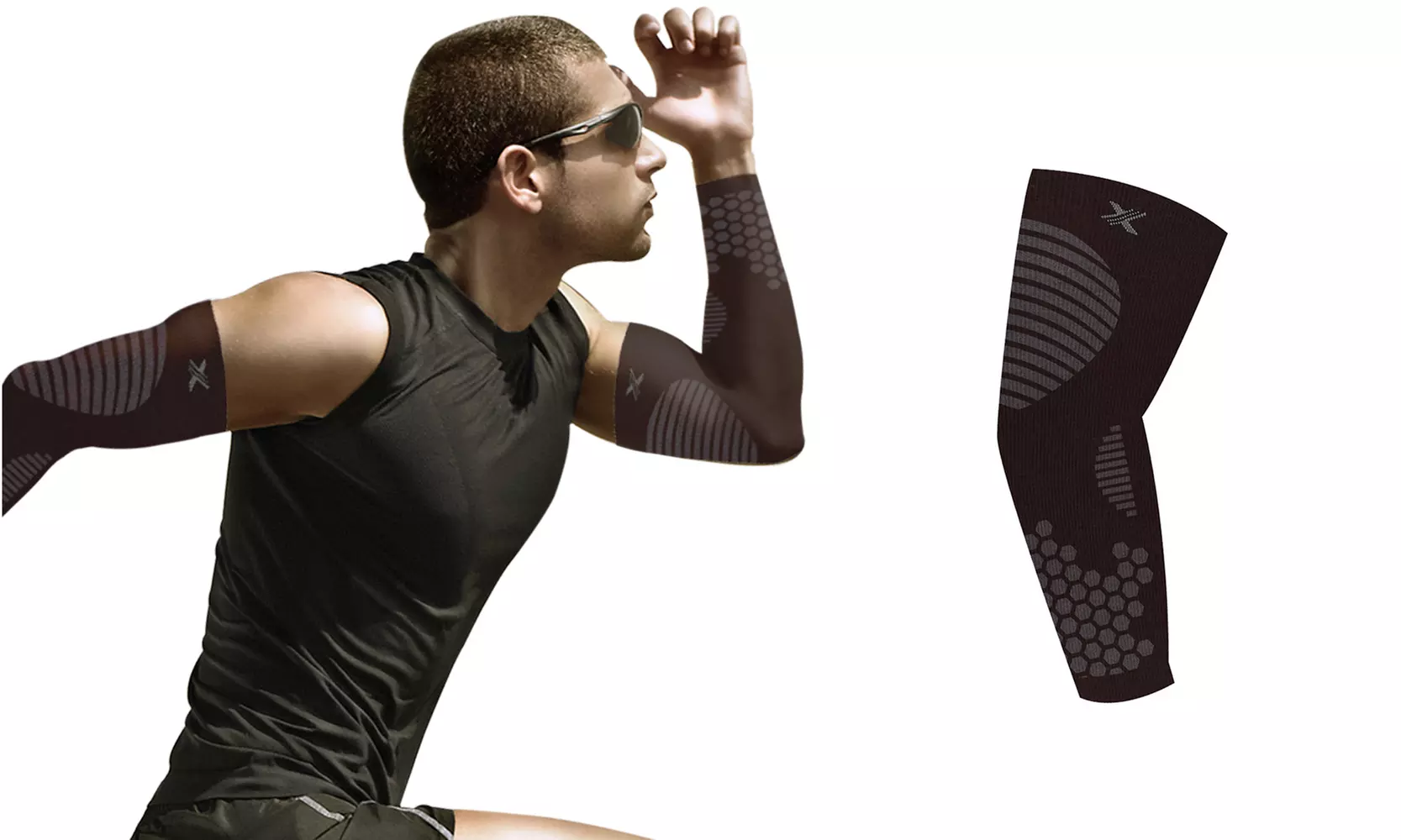 XTF Elite Lightweight Elbow Compression Sleeves (1-Pair)
