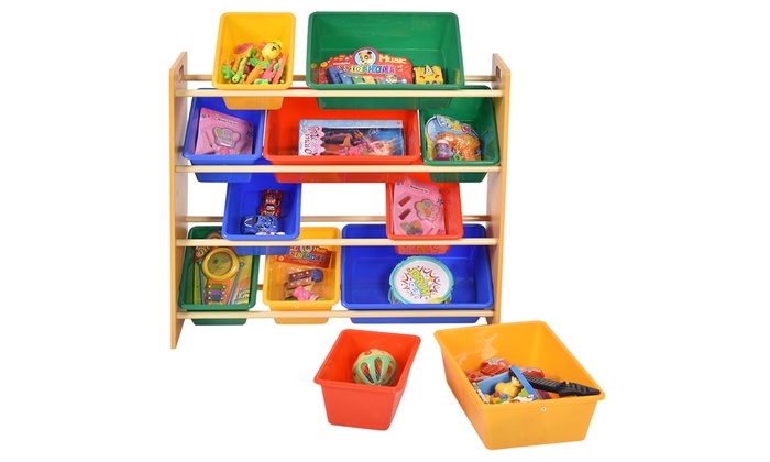 childrens storage shelf