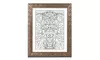 Kathy G. Ahrens 'Meow' Ornate Framed Art