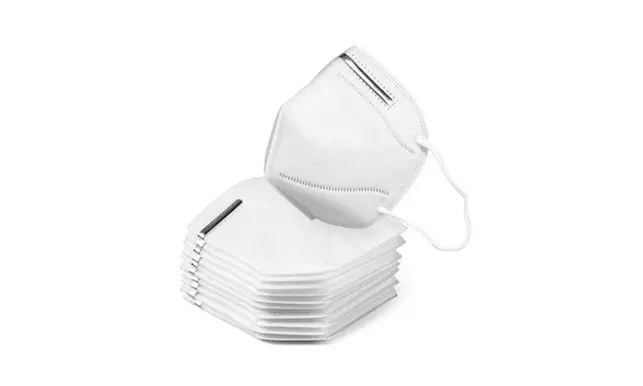 KN95 Disposable Face Mask 4 Layer Dust Protection Breathable Masks for Men Women - Second Medium