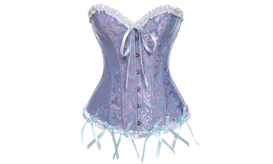Image 1: Women Corselet Corsets and Bustiers Slim Plus Size