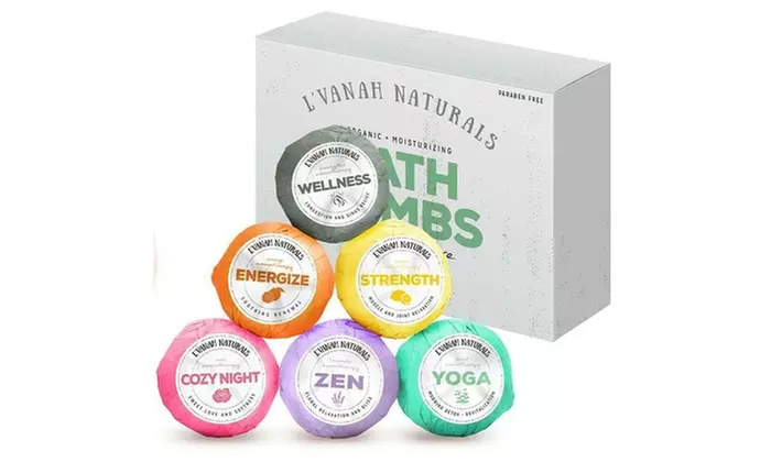 Serene Essential Oil Aromatherapy Shower Steamers or Bath Bomb - 6 Pack - Primary Image