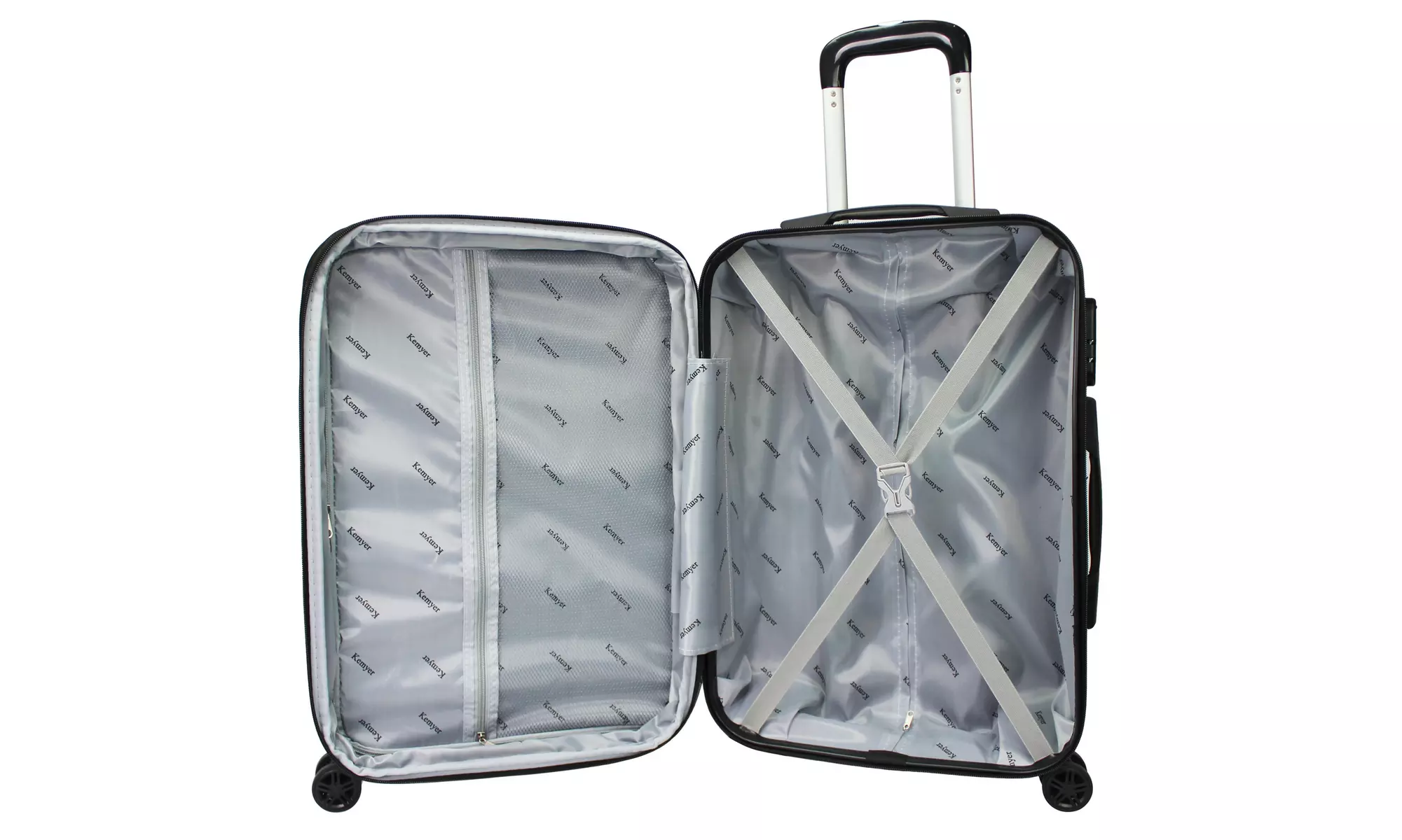 World Traveler Kemyer Quest Lightweight Expandable Spinner Suitcase Luggage