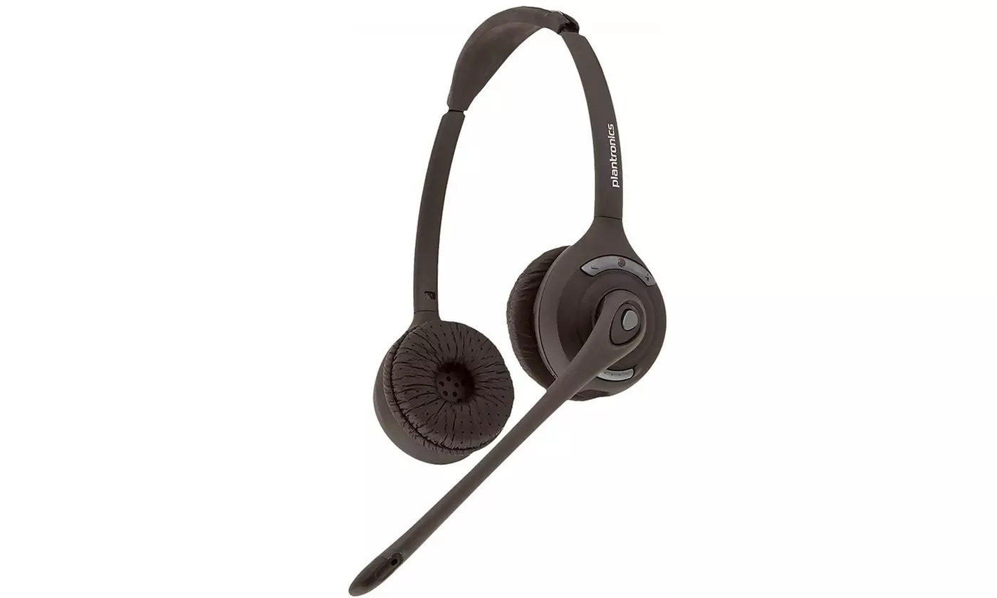 Plantronics 86920-01 Headset Binaural WH350 Over-The-Head DECT 6.0 CS520 - Primary Image