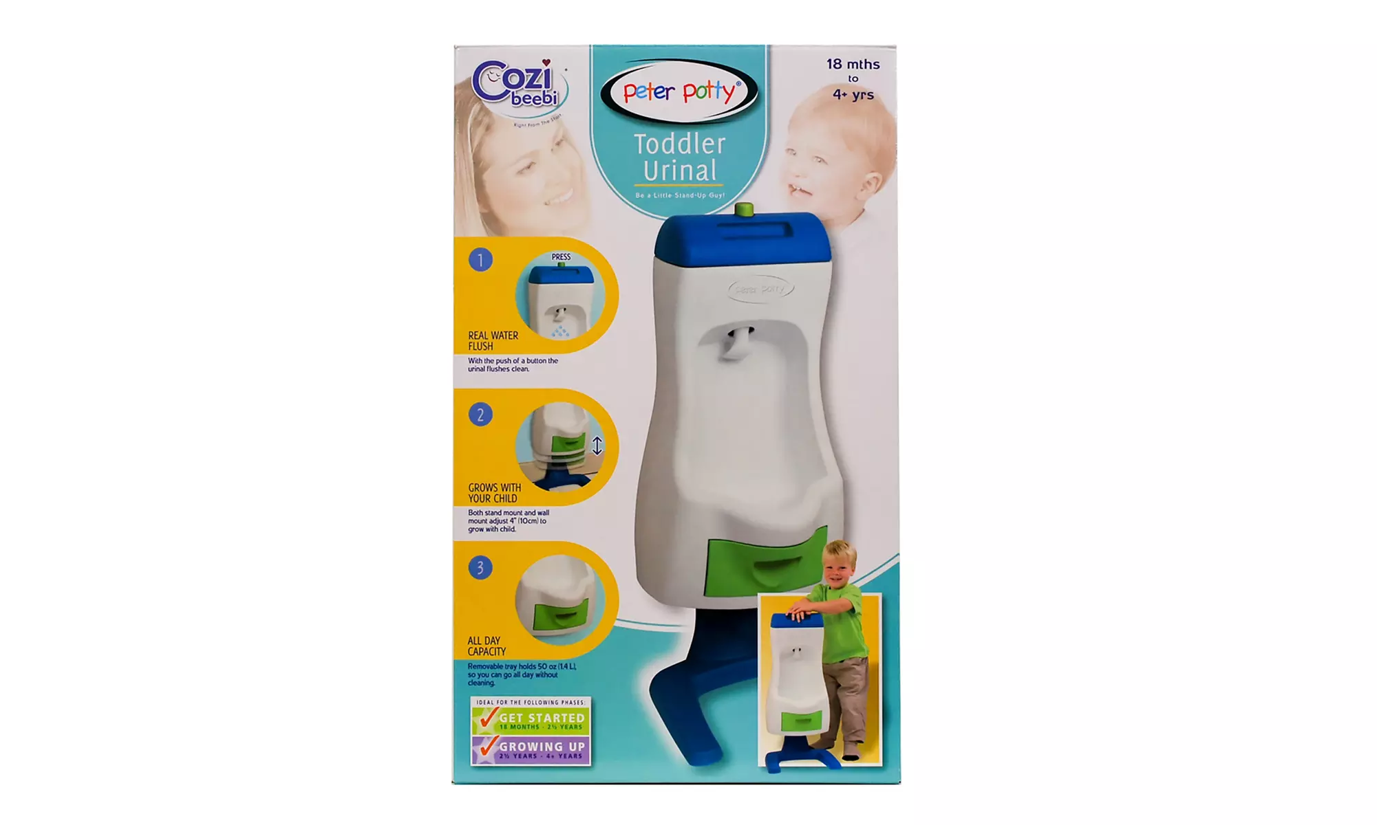 Peter Potty Flushable Toddler Urinal - Primary Image