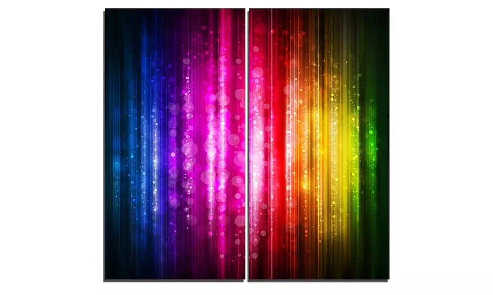 Glowing Background - Abstract Canvas Artwork - Primary Image