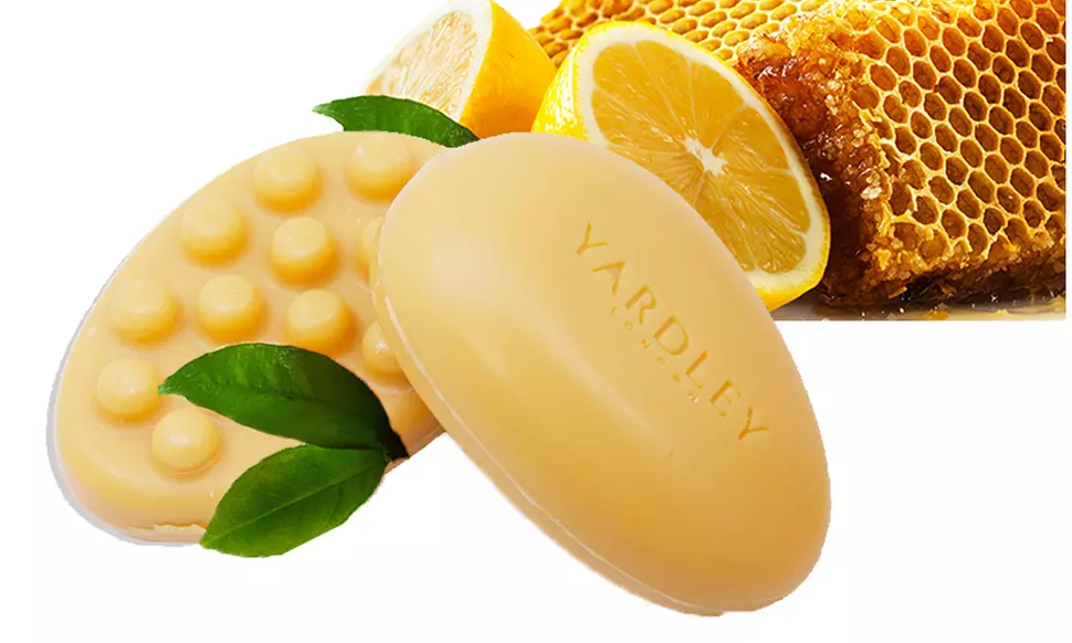 Yardley London Honey Lemon Scrub Massage Bar 2 Bars per box 4.0 oz - Second Medium