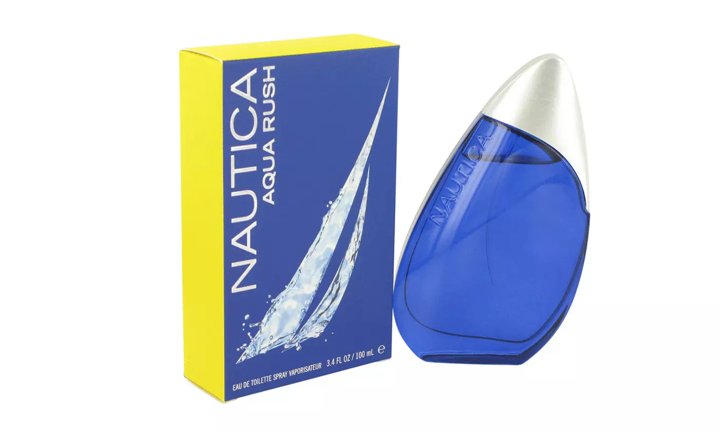 Aqua Rush By Nautica 3.4oz./100ml Edt Spray For Men New In Box - Primary Image