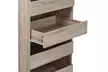 Brown Narrow Stackable Closet Storage Drawers - Second Medium