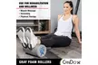 CanDo Plus Round Gray Foam Roller for Restoration, and Physical Therapy 6" x 36" - Second Medium