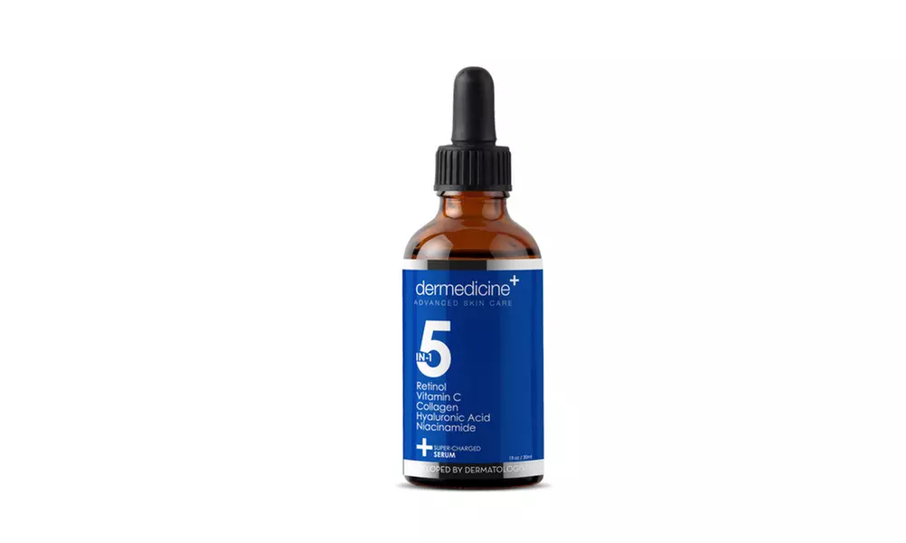 Dermedicine Retinol, Vitamin C, and Collagen 5-in-1 Serum (1 Fl. Oz.)