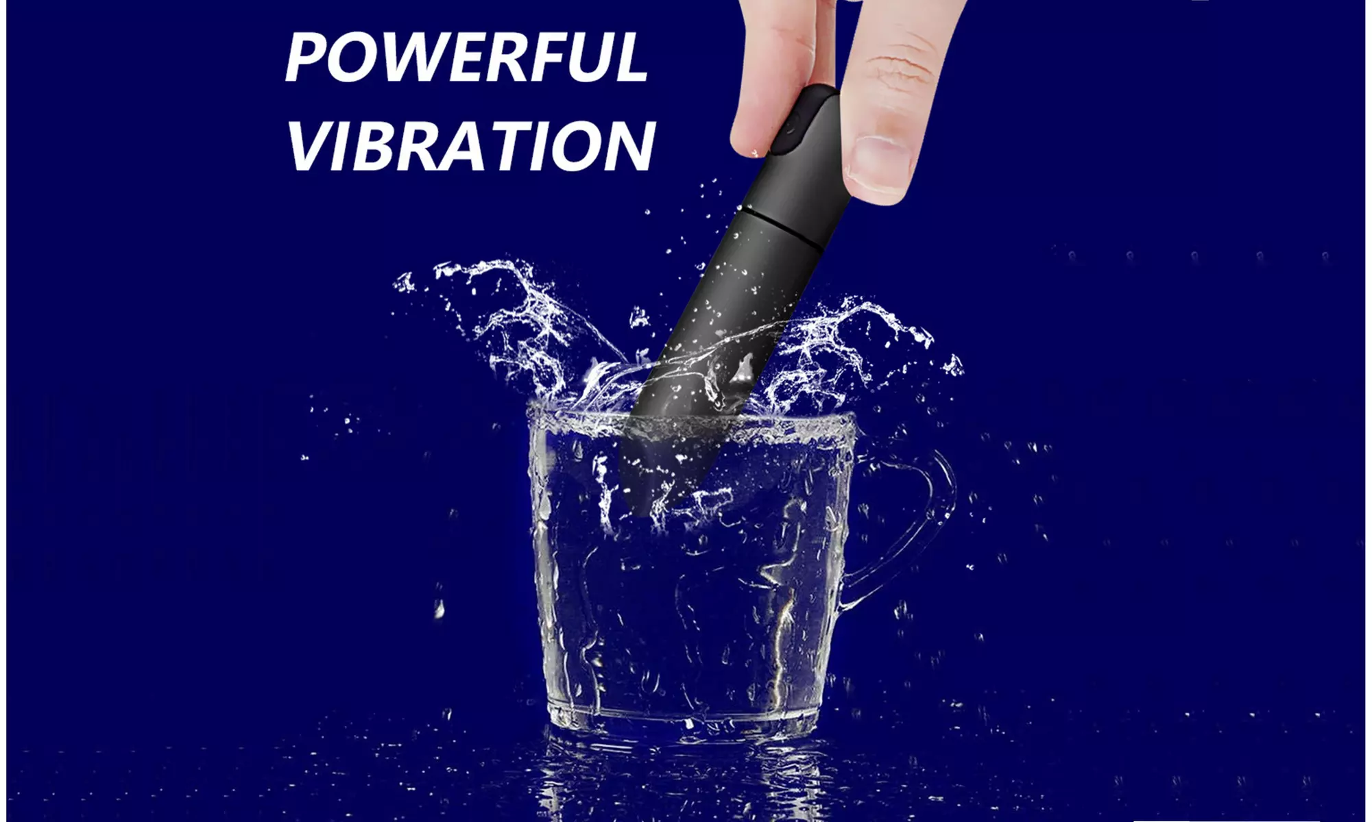Rechargeable Angled Tip Bullet Vibrator Precision G-spot Clitoral Stimulation