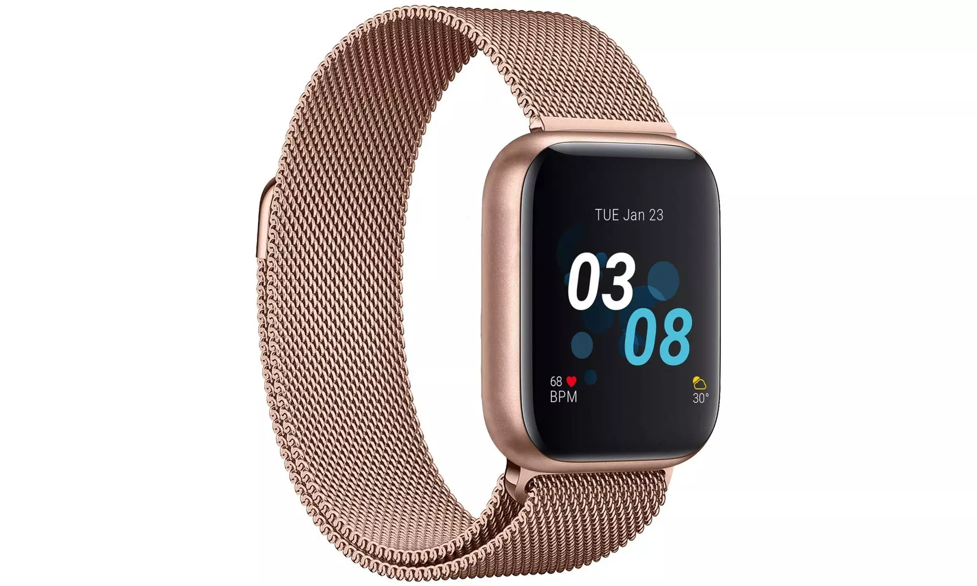 iTouch Air 3 Smartwatch w Mesh Strap Compat w iOS & Android 40mm - Primary Image