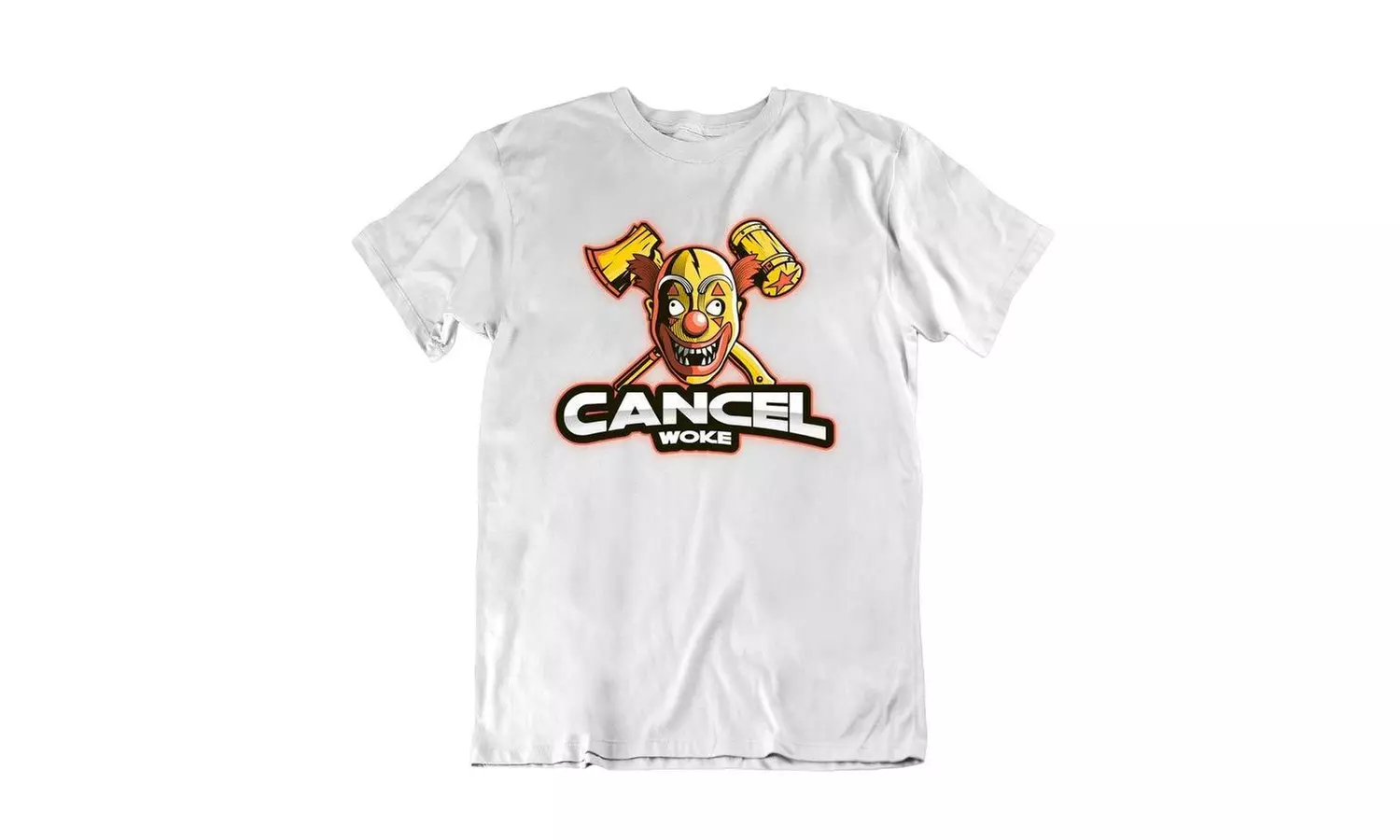 Cancel Woke Funny Pop Culture  T-Shirt - Primary Image