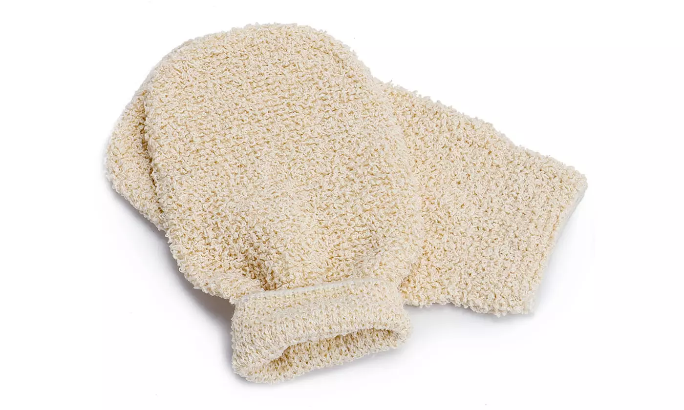 Exfoliating Bath Scrubber Gloves Wash Cloth Shower Spa Body Brush Sponge