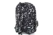 Dickies Black & White Music Notes Canvas School Backpack - Second Medium