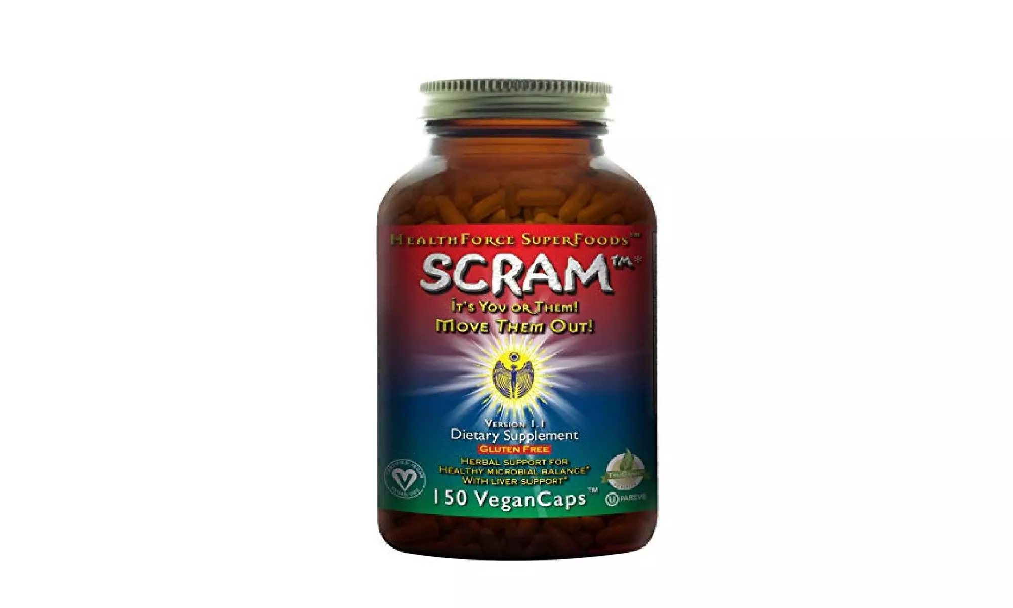 HealthForce SuperFoods Scram All Natural Internal Parasite Cleanse - Primary Image