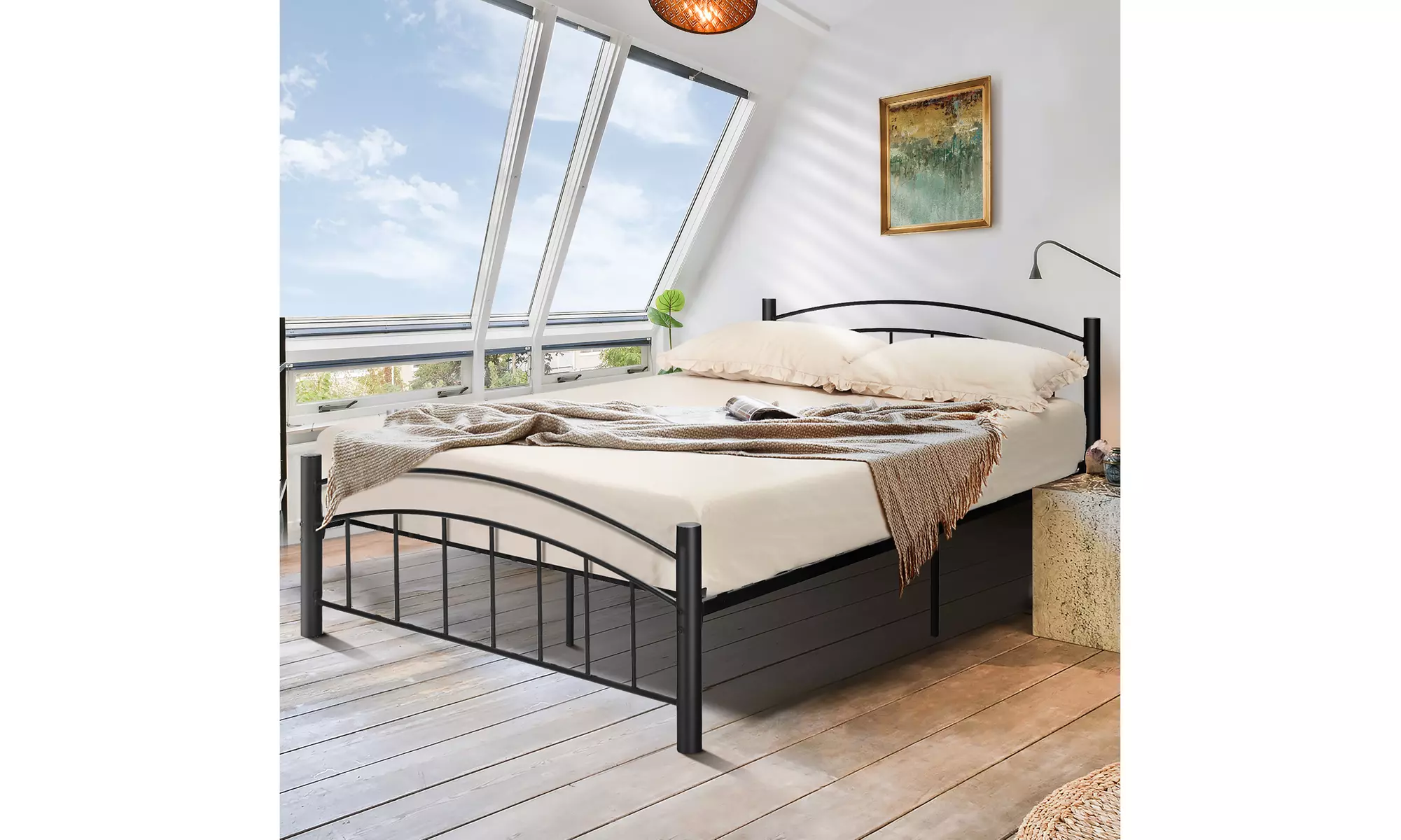 Costway Metal Bed Frame