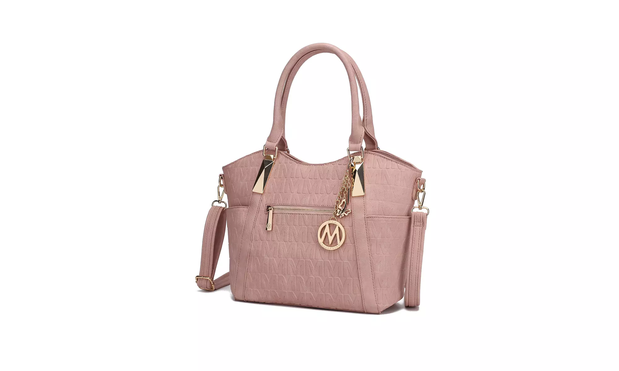 MKF Collection Vegan Jeneece & Lucy M Signature Women's Tote Handbags by Mia K