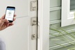 Sense Smart Deadbolt with Century Trim Satin Nickel - Second Medium