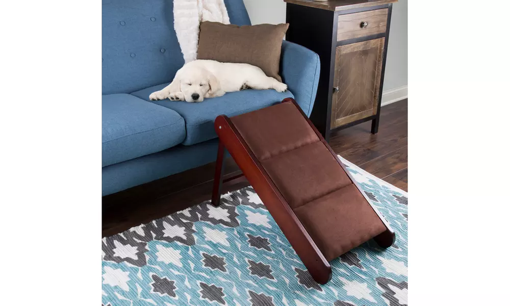 PETMAKER 18 Inches High Foldable Pet Ramp - Primary Image