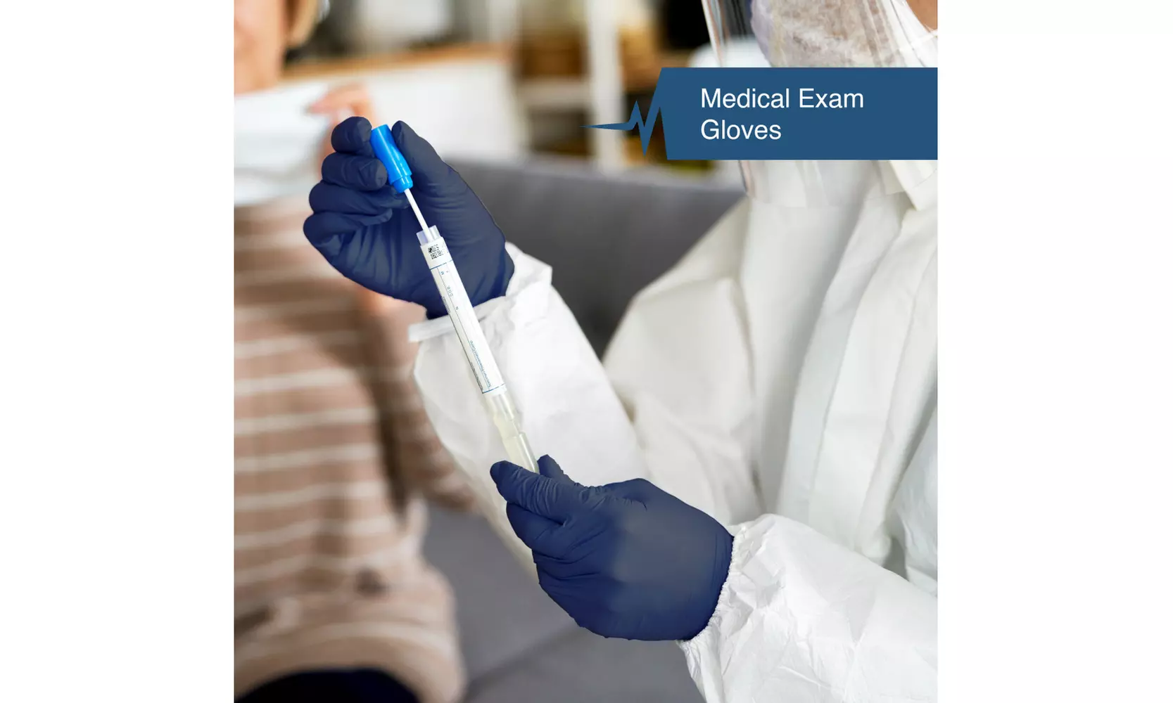 Fifth Pulse Nitrile Exam Latex Free & Powder Free Gloves - Box of 100
