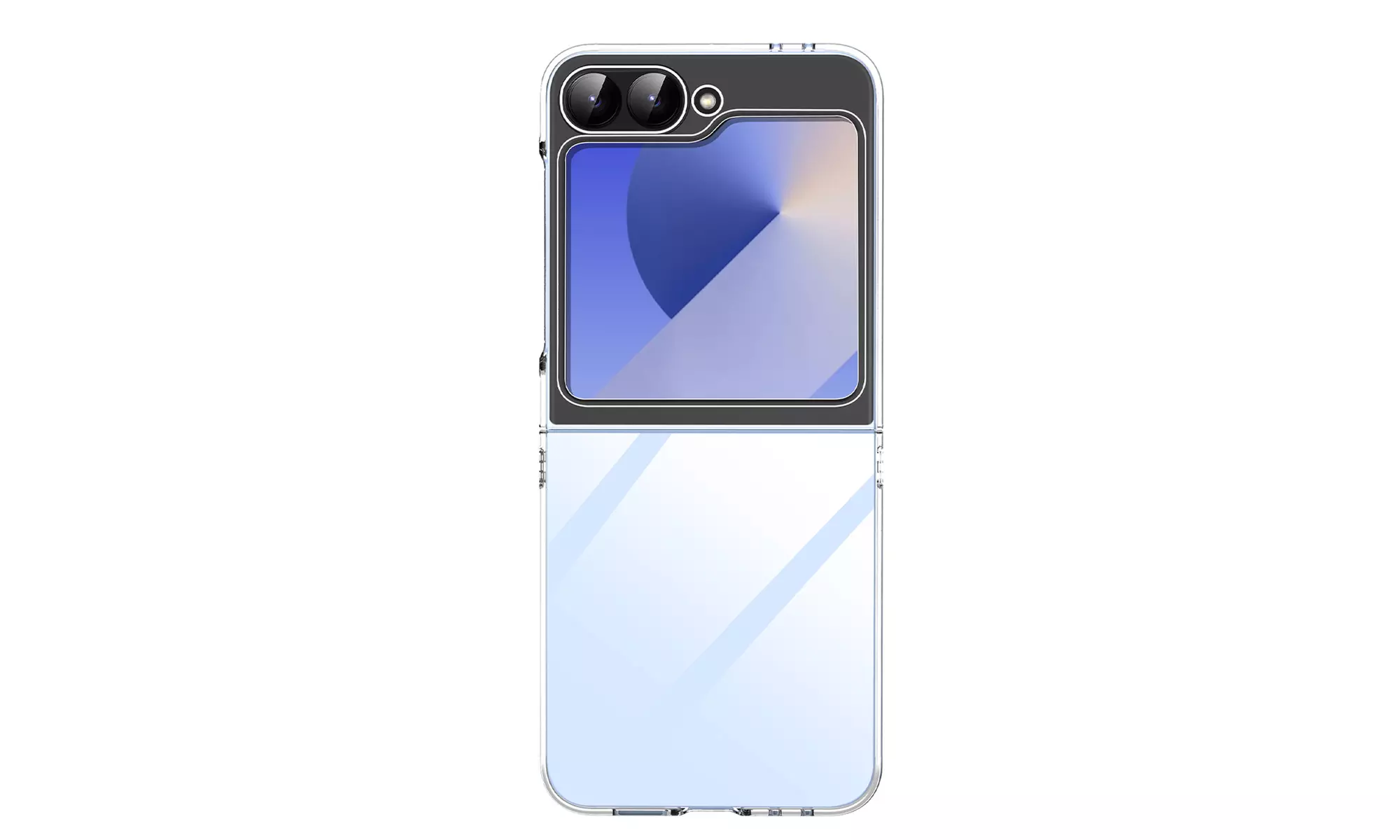 Case For Samsung Galaxy Z Flip 6 Transparent Crystal Clear Shockproof PhoneCover