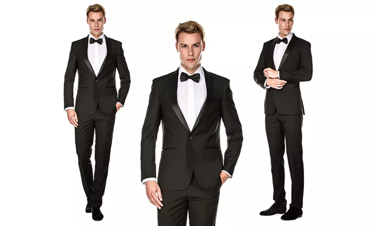 Men's Premium Slim Fit Shawl Lapel Tuxedos