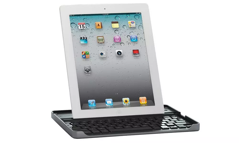 Logitech Keyboard Case for iPad 2 with Built-In Keyboard and Stand - Primary Image