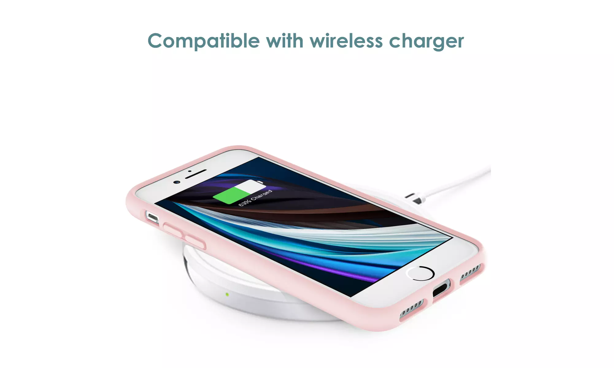 Silicone Case for iPhone 7/8, iPhone SE 3/2, Silky-Soft Touch Shockproof Case