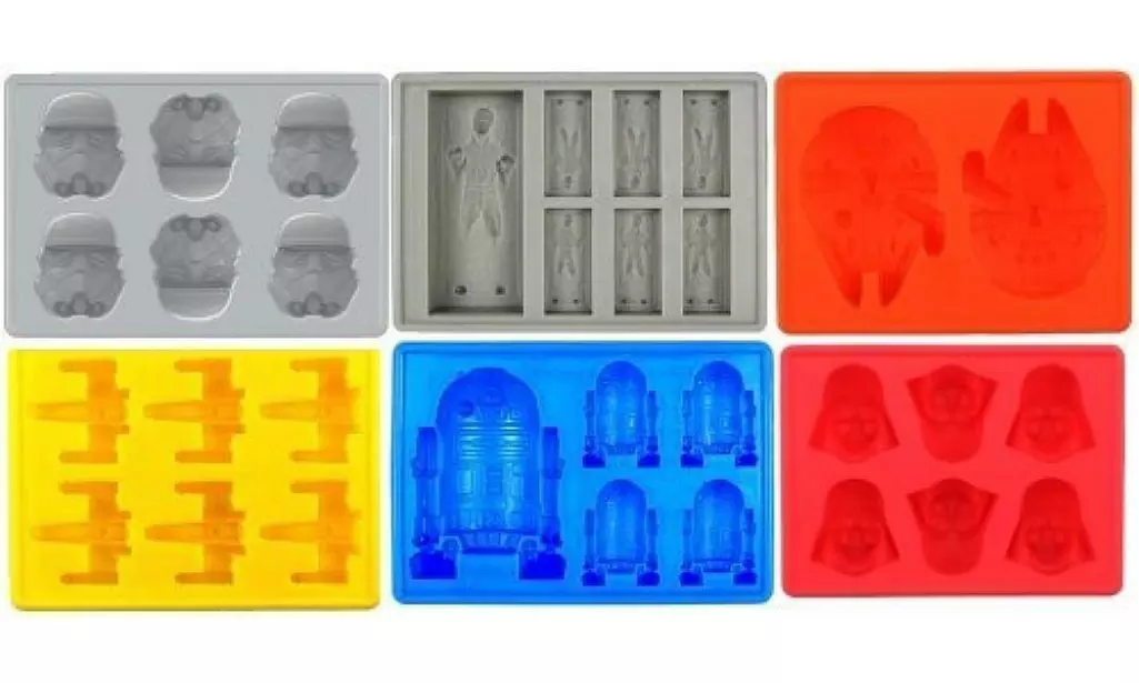 Jollylife Silicone Ice Tray For Star Wars Lovers Or Party Theme Set Of 6 - Primary Image