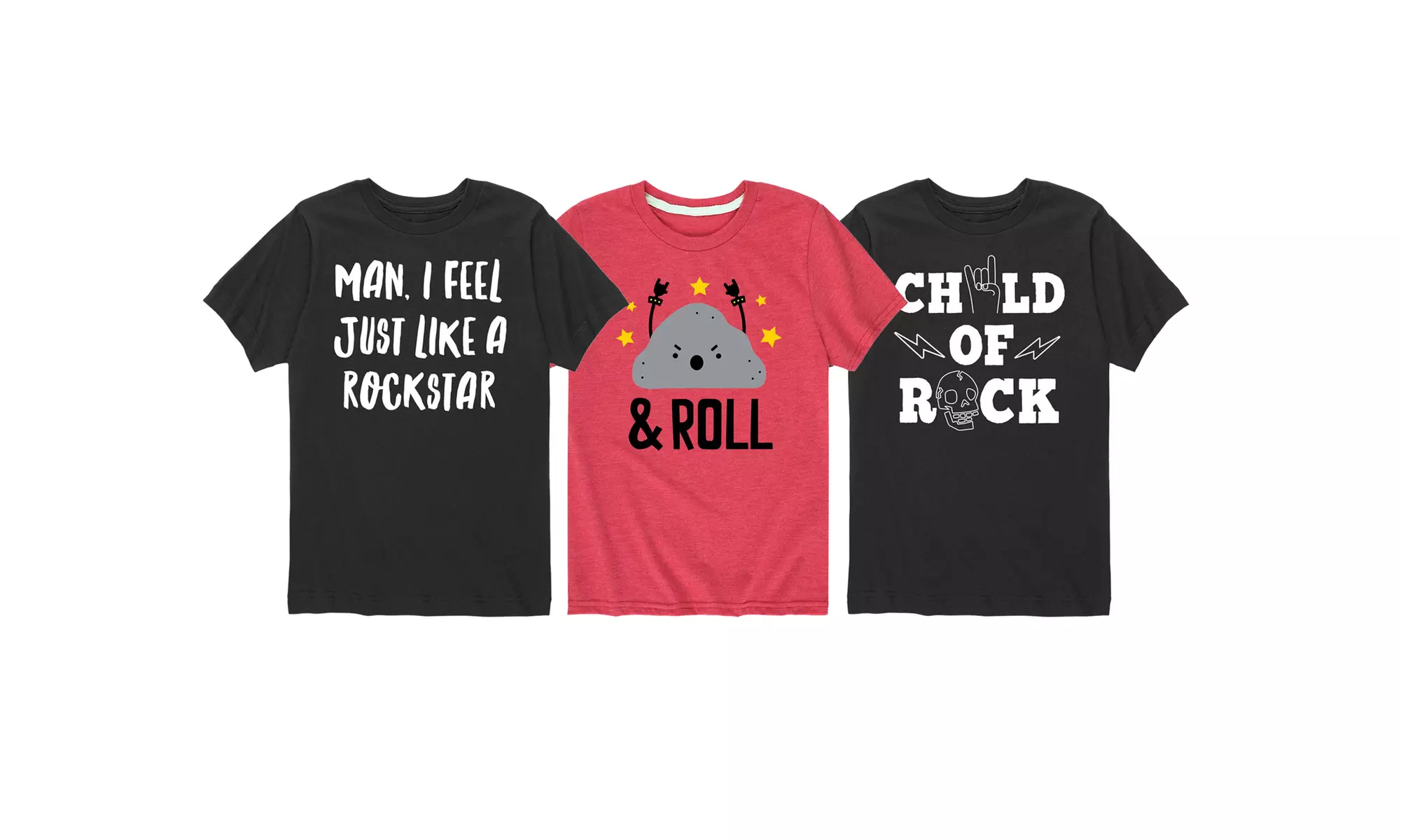 Instant Message: Rockin' & Rollin' Kids Tees  - Primary Image