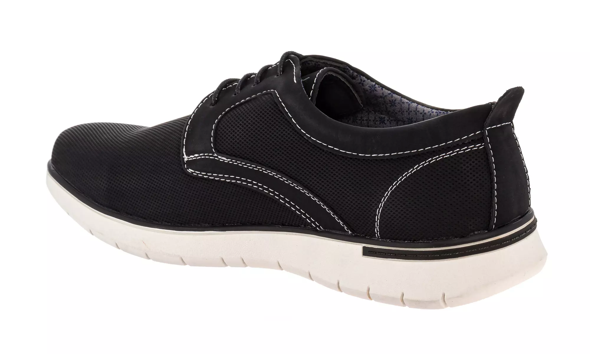 Franco Vanucci Men's Perforated Upper Oxford Shoes