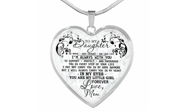 to my daughter necklace from mom