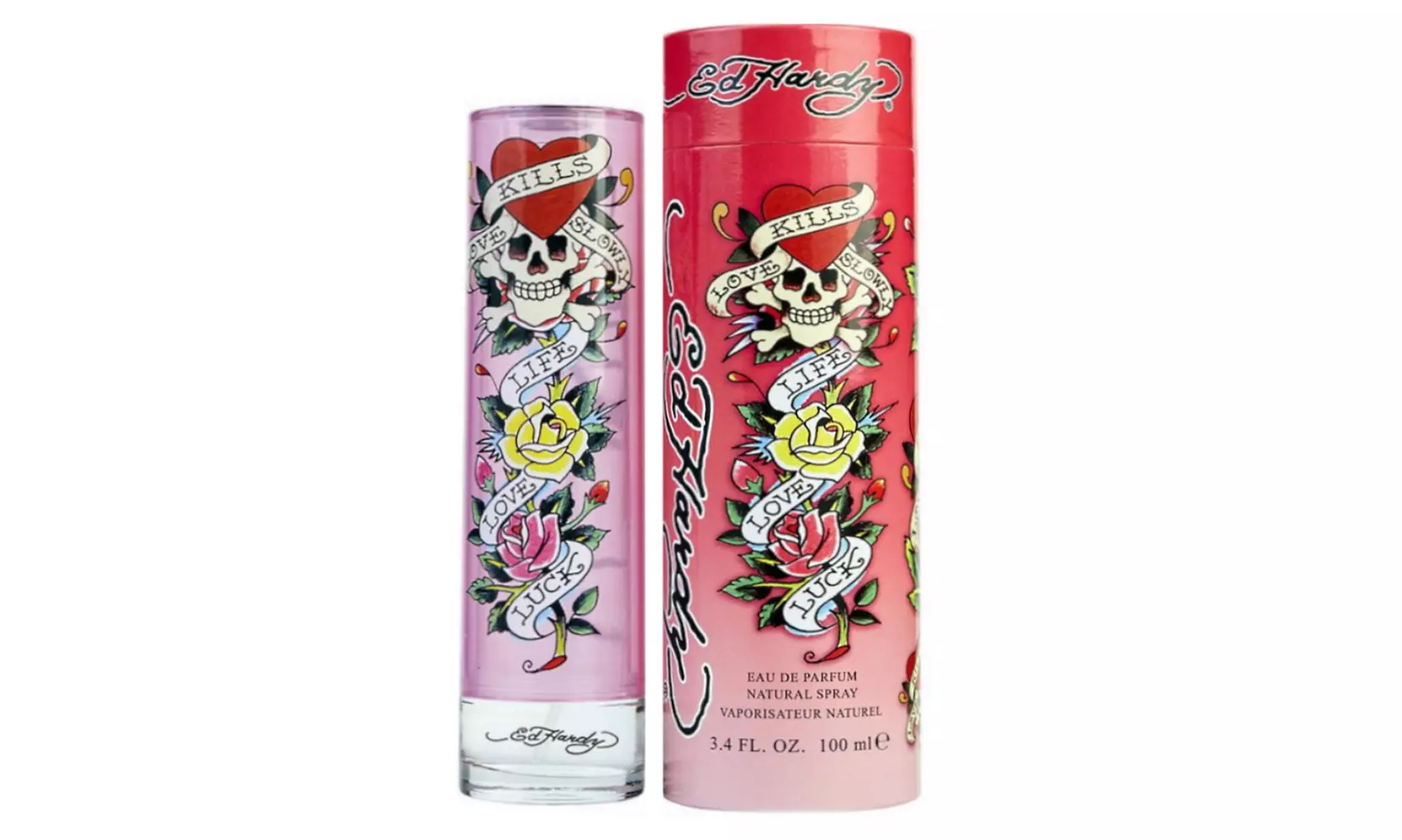 Christian Audigier Ed Hardy Eau de Parfum for Women 3.4 Fl. Oz.