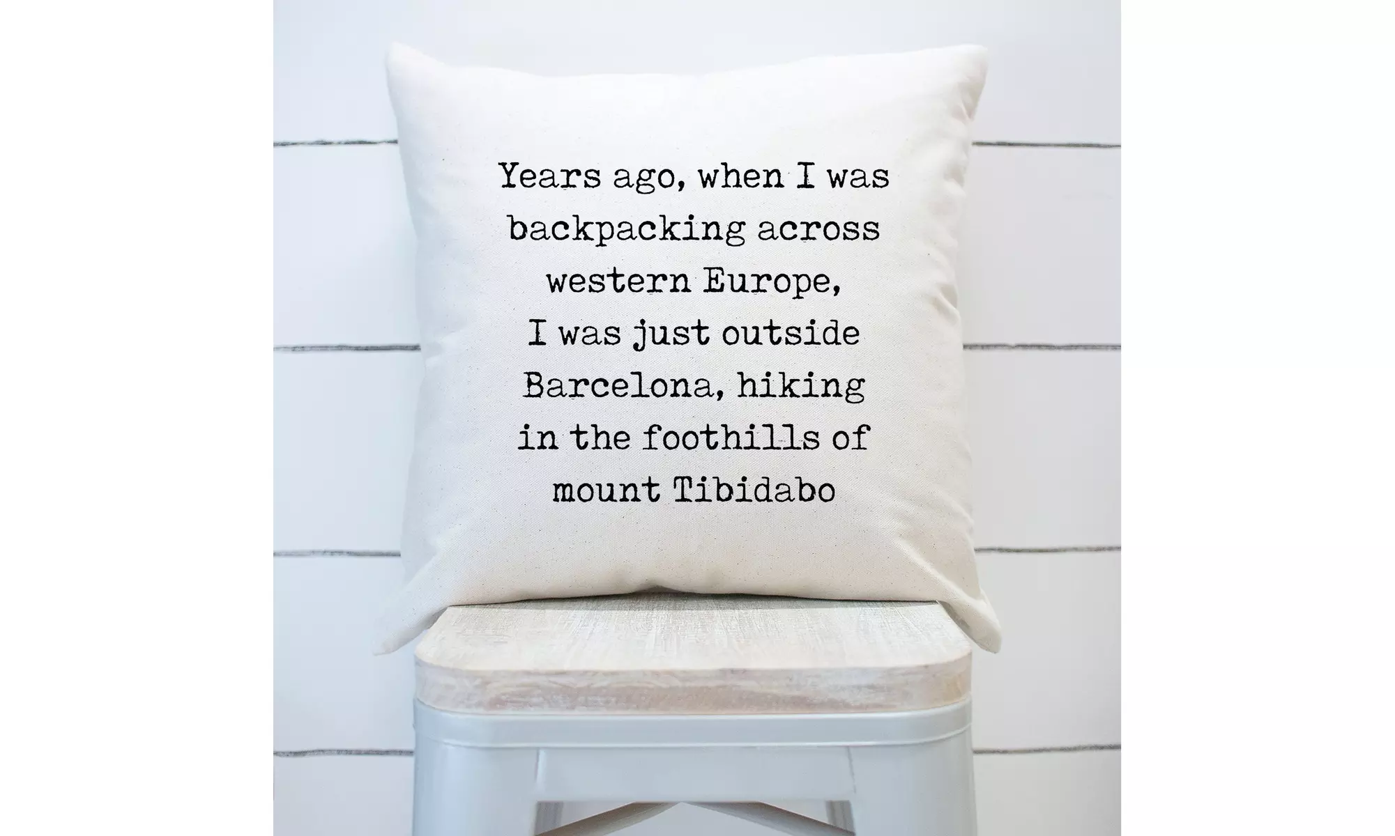 Years Ago When I Was Backpacking Across Western Europe I Was Just Outside - Primary Image