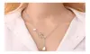 Y Lariat Necklace Sterling Silver Olive Leaf Pearl Drop Pendant Necklace