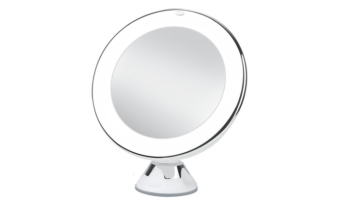 7x Magnifying Lighted Makeup Mirror Groupon