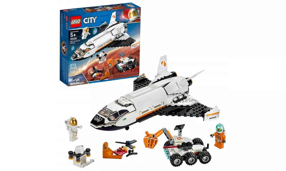 LEGO City Space Mars Research Shuttle 60226 Space Shuttle Toy Building Kit - Primary Image