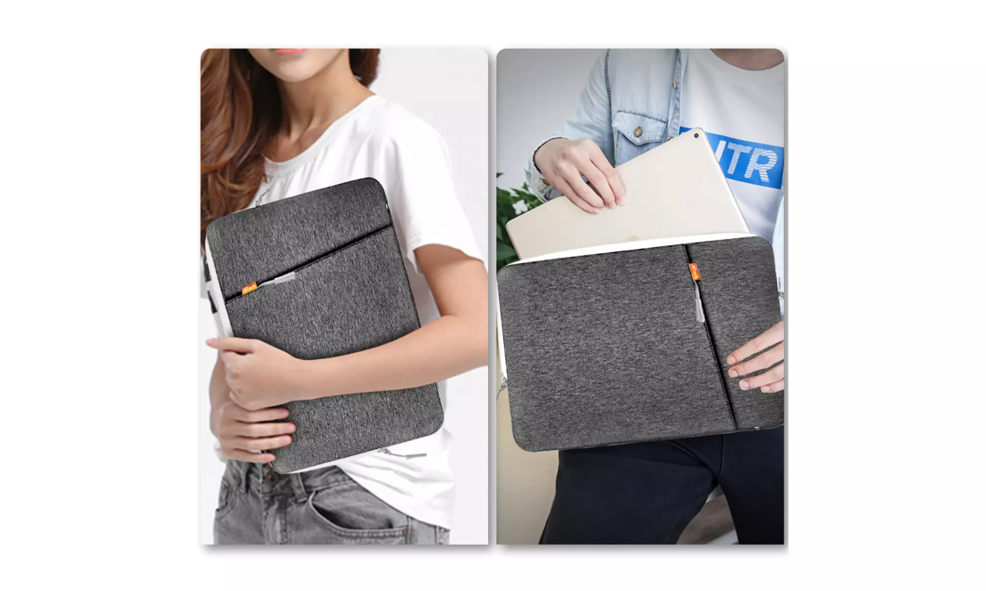 JETech Laptop Sleeve for 11.2/13.3/15.4-Inch Notebook, Tablet, or iPad