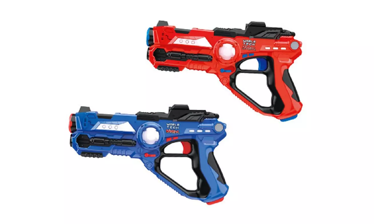 World Tech Warriors Pulse Laser Tag Blasters Battle Pack - Primary Image