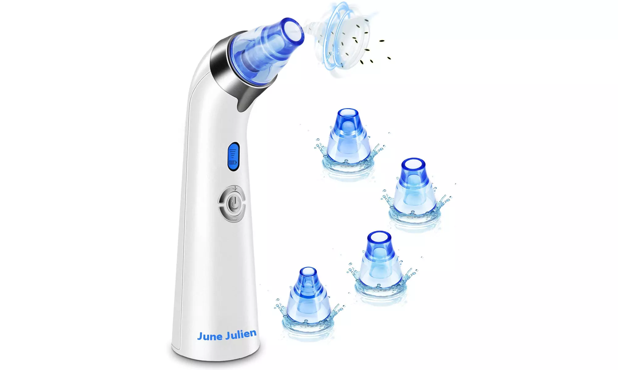 Blackhead Remover Vacuum - June Julien Facial Pore Cleanser - Primary Image