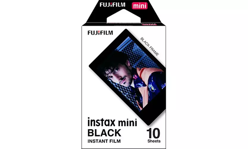 Fujifilm INSTAX MINI Black Frame Film WW - Primary Image